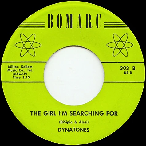 The Dynatones - Steel Guitar Rag / The Girl I'm Searching For