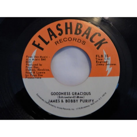 James & Bobby Purify - Shake A Tail Feather / Goodness Gracious