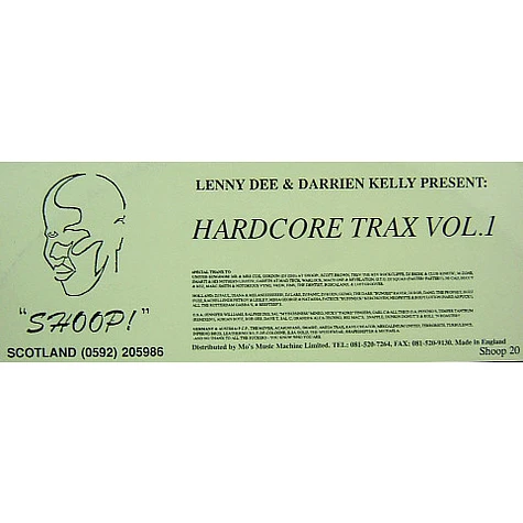 Lenny Dee & Darrien Kelly - Hardcore Trax Vol.1