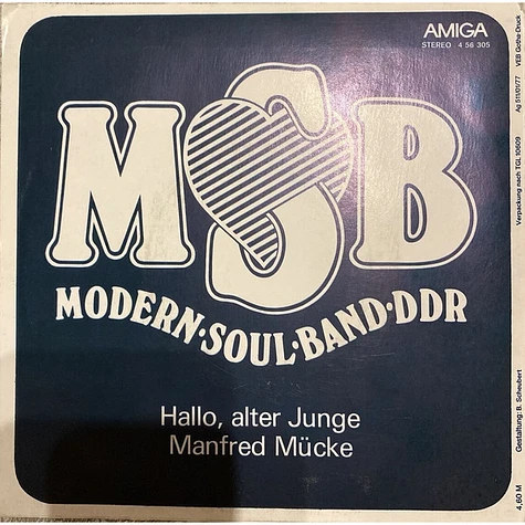 Modern Soul Band - Hallo, Alter Junge / Manfred Mücke