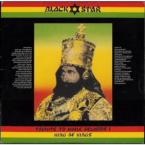 Blackstar - Tribute To Haile Selassie I King Of Kings