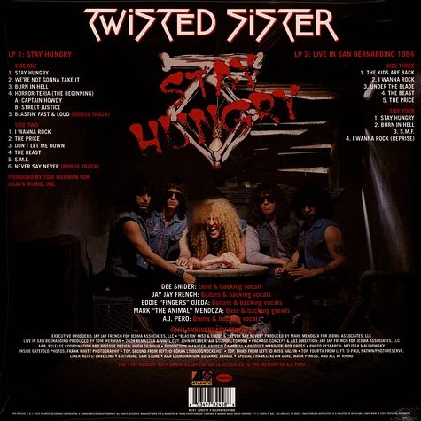 Twisted Sister - Stay Hungry 40th Anniversary Deluxe Edition