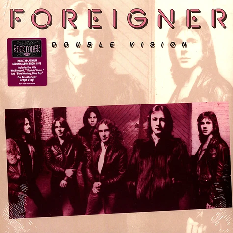 Foreigner - Double Vision Translucent Grape Vinyl Edition