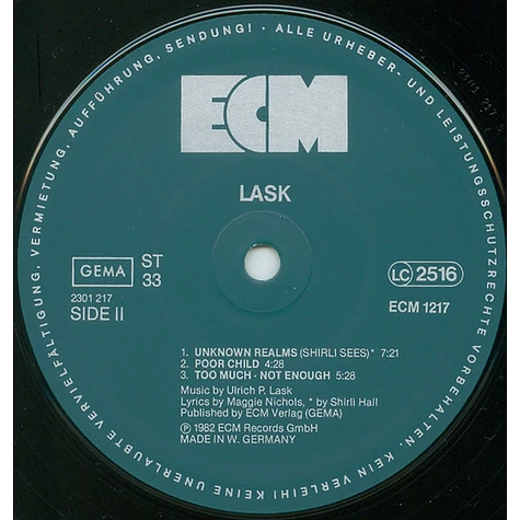 Ulrich Lask - Lask