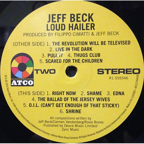 Jeff Beck - Loud Hailer