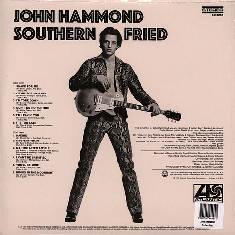 John Hammond - Southern Fried