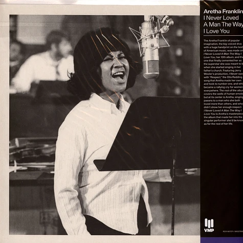 Aretha Franklin - I Never Loved A Man Vinyl Me, Please Edition