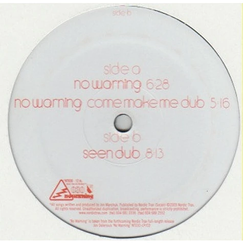 Jon Delerious - No Warning