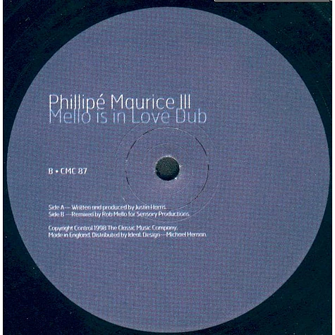 Phillipe Maurice - I'm Not In Love