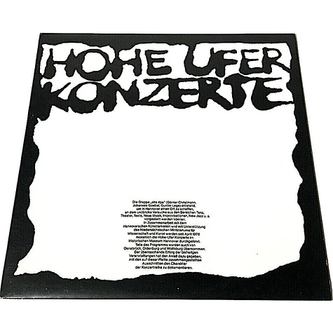 V.A. - Hohe Ufer Konzerte