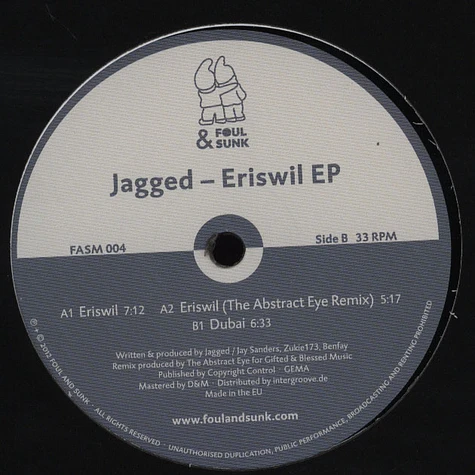 Jagged - Eriswil EP