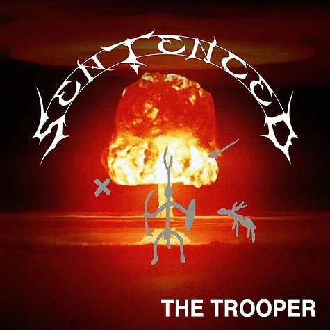 Sentenced - The Trooper Red Orange Swirl Vinyl Edition