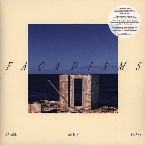 Rafael Anton Irisarri - Facadisms Light Clear Petrol Vinyl Edition