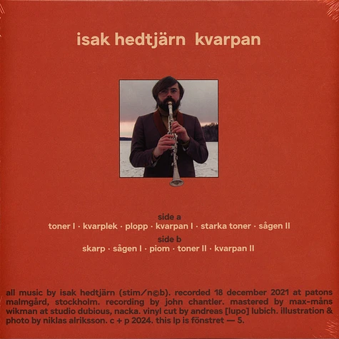 Isak Hedtjärn - Kvarpan