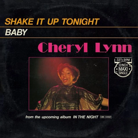 Cheryl Lynn - Shake It Up Tonight