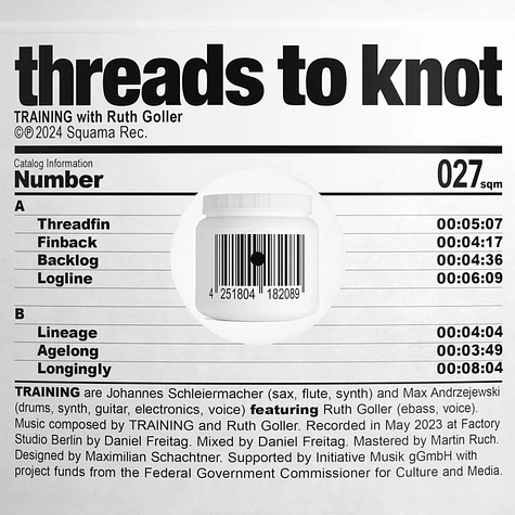 Training With Ruth Goller - Threads To Knot