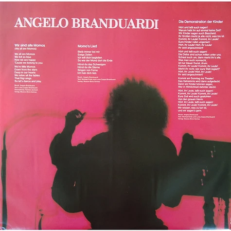 Angelo Branduardi - Michael Ende's Momo - Original Soundtrack