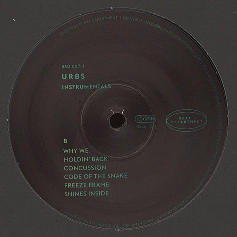 Urbs - Urbs Instrumentals