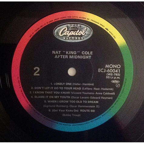 The Nat King Cole Trio - After Midnight