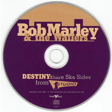 Bob Marley & The Wailers - Destiny: Rare Ska Sides From Studio One