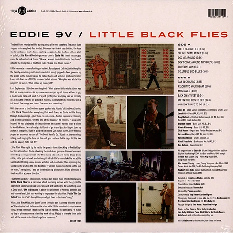 Eddie 9v - Little Black Flies Orange Vinyl Edition