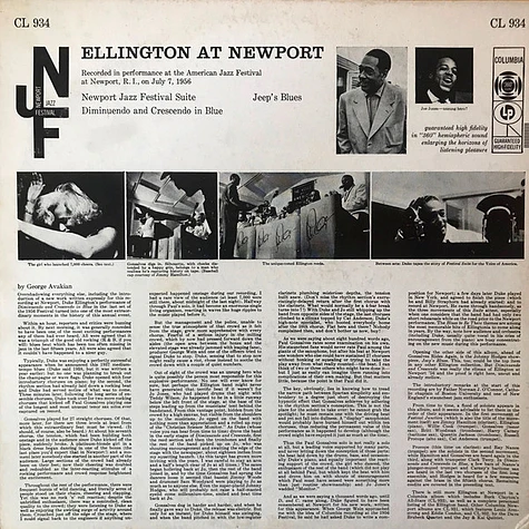 Duke Ellington And His Orchestra - Ellington At Newport