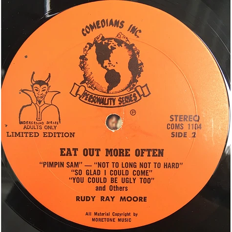 Rudy Ray Moore - Eat Out More Often