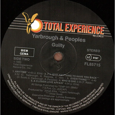 Yarbrough & Peoples - Guilty