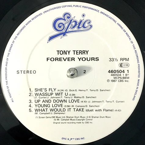 Tony Terry - Forever Yours