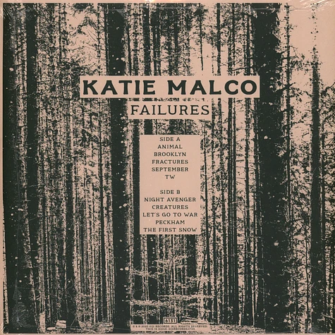 Katie Malco - Failures Coke Bottle Clear Vinyl Edition