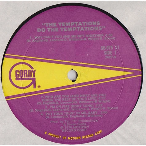 The Temptations - Do The Temptations