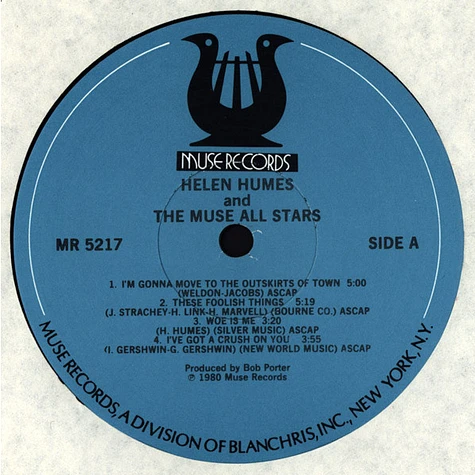 Helen Humes And Muse Allstars - Helen Humes And The Muse All Stars