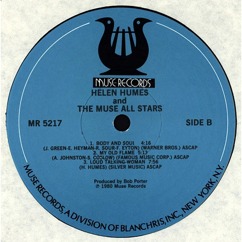 Helen Humes And Muse Allstars - Helen Humes And The Muse All Stars