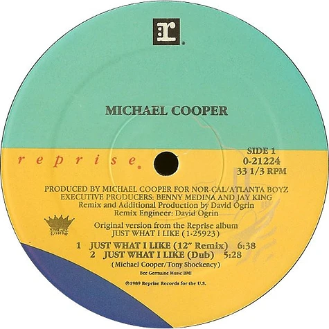 Michael Cooper - Just What I Like