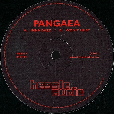 Pangaea - Inna Daze / Won't Hurt