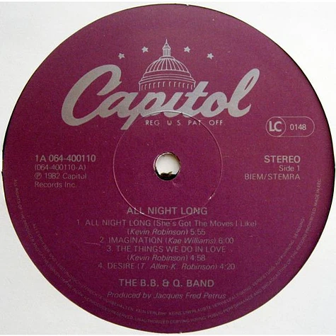 The Brooklyn, Bronx & Queens Band - All Night Long