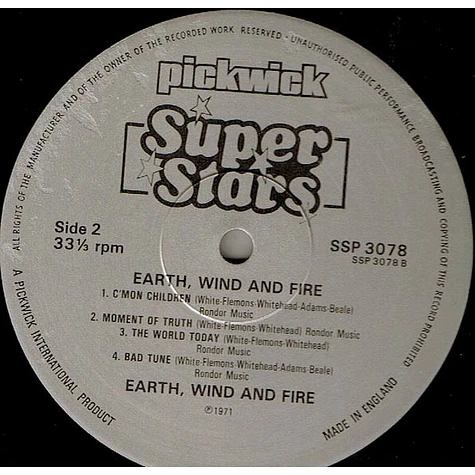 Earth, Wind & Fire - Moment Of Truth