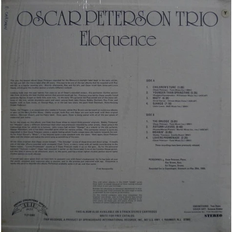 The Oscar Peterson Trio - Eloquence