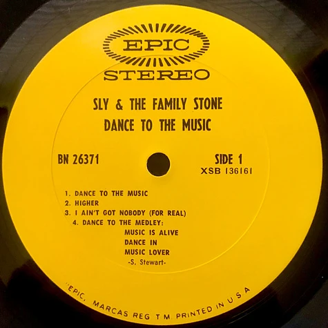 Sly & The Family Stone - Dance To The Music