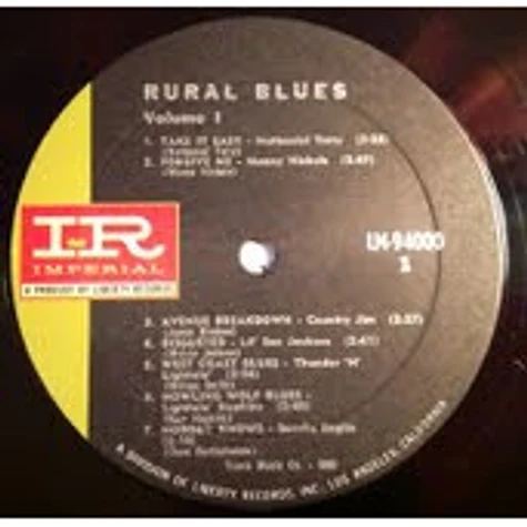 V.A. - Rural Blues Vol 1: Goin' Up The Country