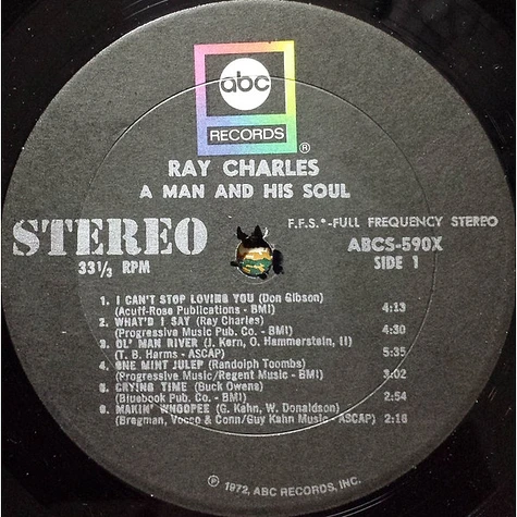 Ray Charles - A Man And His Soul