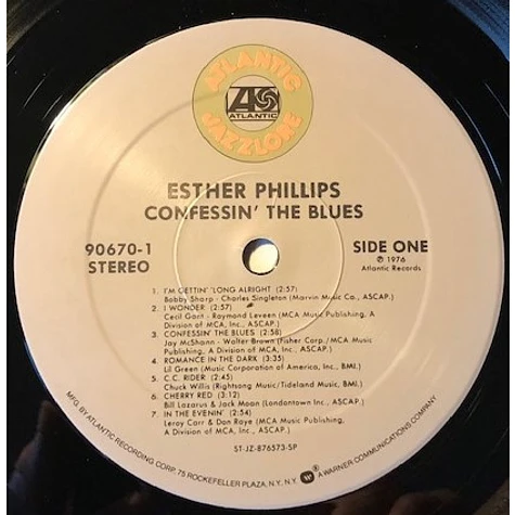 Esther Phillips - Confessin' The Blues