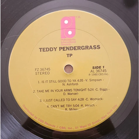 Teddy Pendergrass - TP