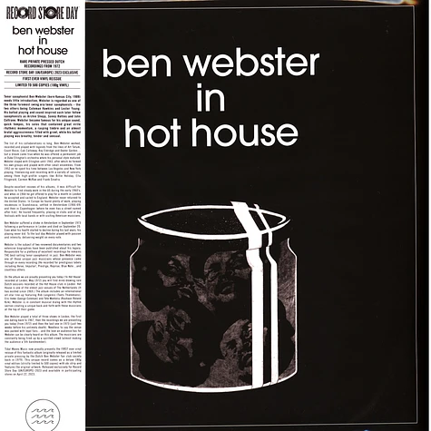 Ben Webster - In Hot House