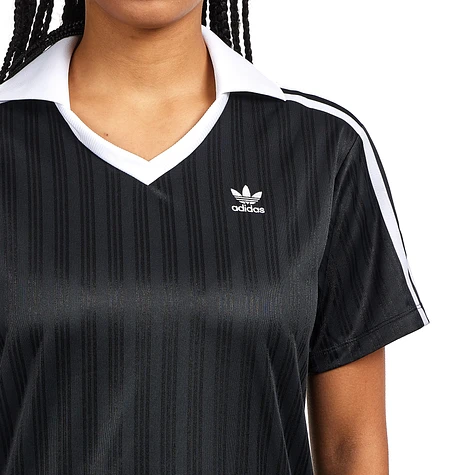 adidas - Adicolor Football Jacquard V-Neck Dress