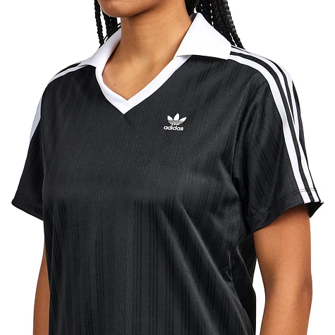 adidas - Adicolor Football Jacquard V-Neck Dress