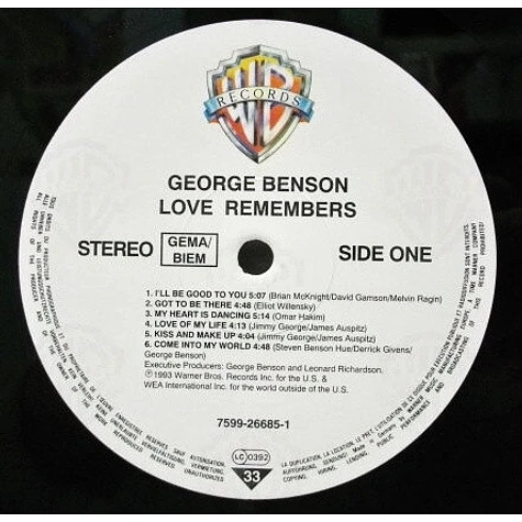 George Benson - Love Remembers