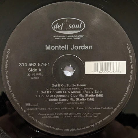 Montell Jordan - Get It On Tonite (Remix)