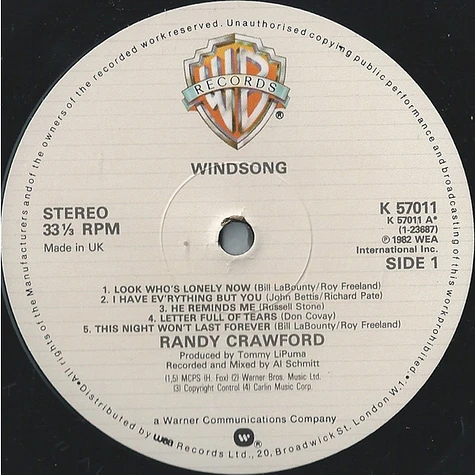 Randy Crawford - Windsong