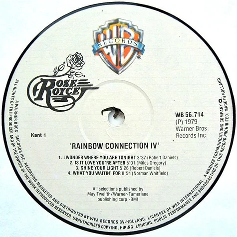 Rose Royce - Rainbow Connection IV